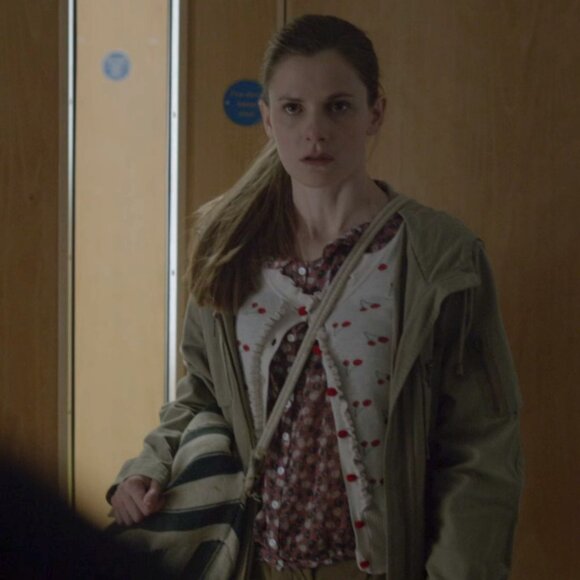 pins & needles Sheer Apple Print Blouse ASO Molly Hooper Sherlock - Picture 9 of 9